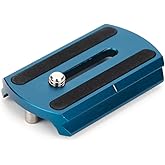 Benro Arca-Style Quick Release Plate with Anti-Twist Rubber Grip, 1/4″-20 Camera Mount, Optimized for PHVF2 & FS30PT Heads (PU60XC)