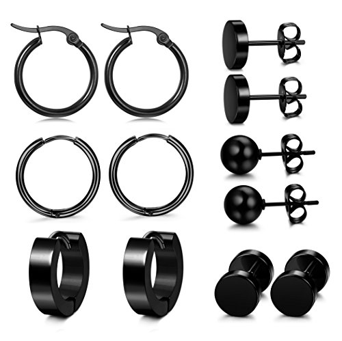 3 LOYALLOOK+Earrings+Cartilage+Endless+Stainless