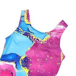 MODAFANS Leotards for Girls Gymnastics with Shorts