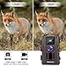 Baberdicy Trail Camera, 1080P 12MP HD Wildlife Camera Motion Activated Night Version,Waterproof Game Hunting Cam 120°Wide Angle, 0.2s Trigger Time, 65ft Range