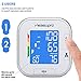 MeasuPro Portable Automatic Wrist Blood Pressure Monitor with Heart Rate Meter, Hypertension Color Alert Display, Two User Modes, IHB Indicator and Memory Recall