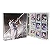 UniKeep Baseball Themed Trading Card Collection Binder with 10 Platinum Series Trading Card Pages. Fully Enclosed Case with a Locking Latch to Keep Cards Secure