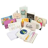 48 All Occasion Greeting Cards - Assorted Happy Birthday, Thank You, Wedding, Blank Designs, Envelopes Included - 4 x 6 Inches