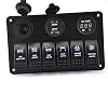 QUWEI-Generic-MarineBoat-Car-6-Gang-Switch-Panel-with-Light-5-Pin-OnOff-Rocker-Switch QUWEI-Generic-MarineBoat-Car-6-Gang-Switch-Panel-with-Light-5-Pin-OnOff-Rocker-Switch