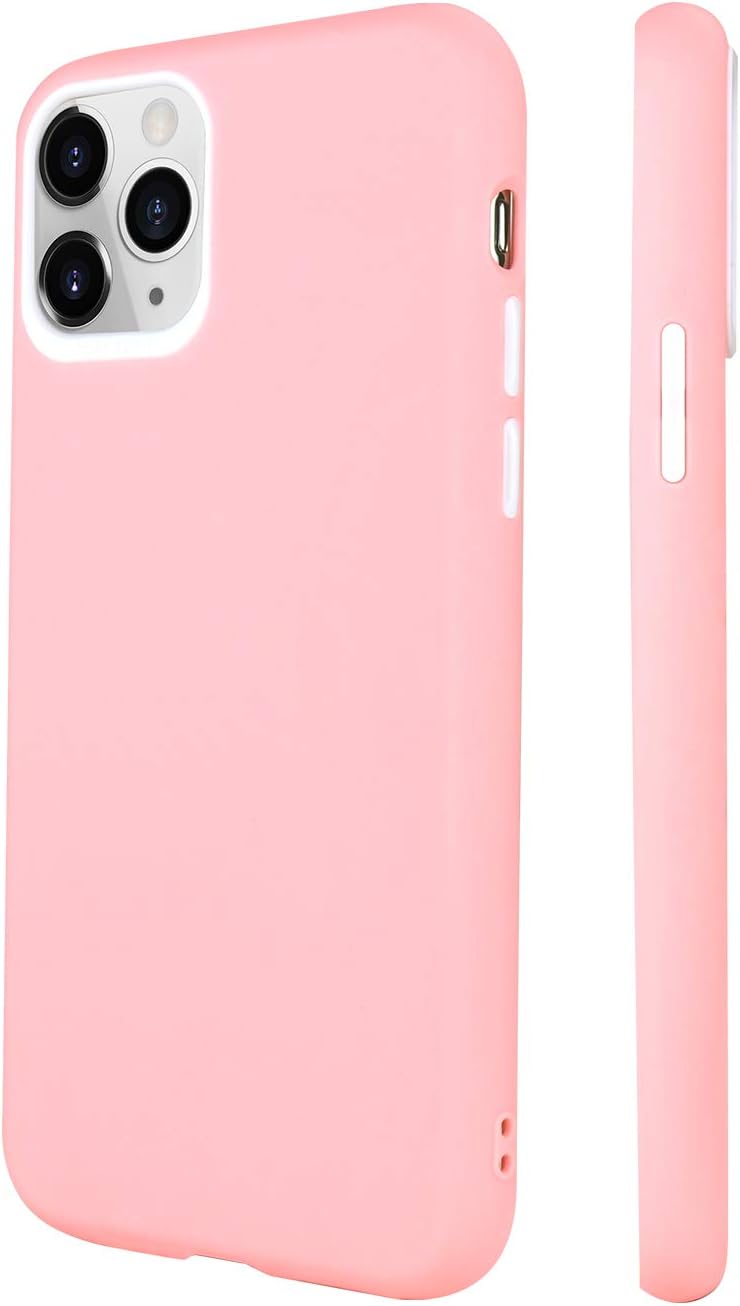 Amazon Com Switcheasy Iphone 11 Pro Case Colors Nano Coating Texture Slim Cover With Crystal Look Resin Colors Jelly Bean Button For 5 8 Inch Iphone 11 Pro Baby Pink