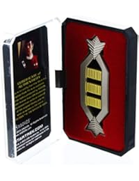 STAR TREK Spock Captain Authentic Rank Pin Silver
