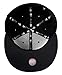 New Era Cleveland Indians Men's Custom Fitted Hat Cap 59fifty Black/red Mlb Baseball