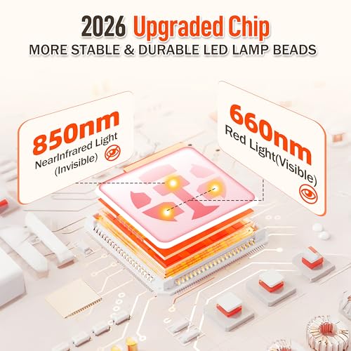 Red Light Therapy Mat for Full Body, 74.6"x33.3" Large Sleeping Bag Blanket, Infrared Light Pad, Soft Leather, Adjustable Timer, Ideal Home Gift for Men & Women Athletes, Seniors, Office Workers