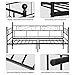 GreenForest Daybed Twin Size with Stable Steel Slats Mattress Foundation Platform Bed Metal Bed Frame for Living Guest Room, Matte Black