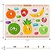 iPlay, iLearn Kids Wooden Peg Puzzles Play Set, Fruit Animals Shapes Knob Board, Learning Jigsaw, Preschool Gift, Educational, Development Toys for 1, 2, 3, 4 Year Olds Toddlers, Baby, Boys, Girls