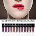 Sankuwen Waterproof Matte liquid lipstick Long Lasting lip gloss Qibest Lipstick (#18)