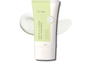 IUNIK Centella Calming Moisture Daily Sunscreen SPF 50+ PA++++ Matte & No White Cast Centella Asiatica Dry Oily Sensitive Vegan Korean Skincare