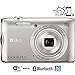 Nikon Coolpix A300 20.1MP 8x Optical Zoom NIKKOR WiFi Silver Digital Camera 26519B - (Renewed)