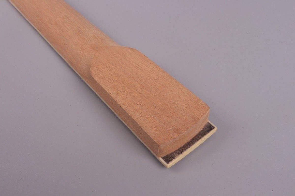 Yinfente Electric Guitar Neck 22 fret 24.75 inch Mahogany Rosewood Fretboard Guitar Neck Replacement Bolt On - Image 3