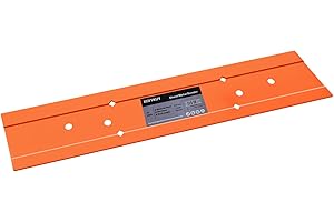 Kbiykuy Sheet Metal Bender Folding Tool, 18 Inch Hand Seamer for HVAC Ductwork, Roofing & Metal Panels, 3/8" & 1" Fold Depth, Heavy Duty Steel Brake with High-Visibility Orange Finish