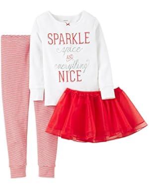 Carters Holiday Sleepwear Sparkle Spice 3T