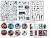 BTS Gifts Set for Army Bangtan Boys BTS Collectibles, BTS Pin, BTS Poster, BTS Sticker, etc (3)