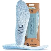 Blumaka Nonslip Athletic Insoles – High Cushion & Stability Sport Inserts – 93% of Pro Athletes Perform Better – Flat Feet & Plantar Fasciitis (Medium Arch Support, Men’s 8-8.5 | Women’s 9-9.5)