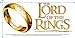 Lord of the Rings Tower of Sauron Eye T Shirt & Exclusive Stickers (X-Large)