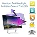 Premium Anti Blue Light and Anti Glare Screen Protector (2 Pack) for 23 inches Monitor with Aspect Ratio 16:9. Easy and Bubble Free Installation