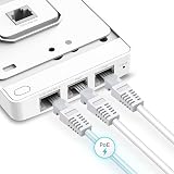 TP-Link EAP615-Wall WiFi 6 AX1800 Access Point Omada Mesh PoE Gigabit Wall Mount view 3