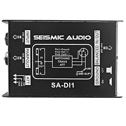 Seismic Audio - Passive Direct Box w/ Ground Left