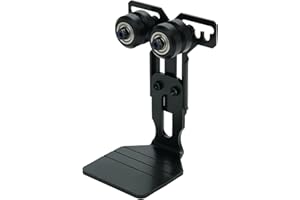 ATOMSTACK R3 Pro Rotary Roller Support Seat, Aluminium Stand Bracket Frame for Engraving Cylindrical Cans and Supporting Uneven Diameter Objects