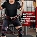 Dark Iron Fitness Genuine Leather Pro Weight Lifting Belt for Men and Women - Durable Comfortable and Adjustable with Buckle - Stabilizing Lower Back Support for Weightlifting