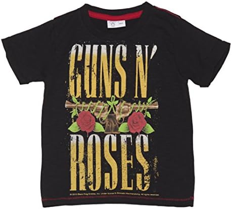 Kids Black Guns N Roses T Shirt from Amplified Kids