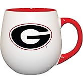 RFSJ Georgia Bulldogs 18oz Ceramic Welcome Mug, white, red