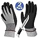 Grip Coating Cut Resistant Gloves Sleeves 2 Pack, Non-Slip Breathable Work Gloves, Dexterity Durable for Kitchen Fishing Garden Construction Mechanic Auto Restoration Multipurpose - 2 Pairs