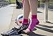 GO2 Compression Sock Ankle Sleeve Men Women - Best Plantar Fasciitis Arch Support, Injury Recovery, Injury Prevention - Relief from Joint Pain, Foot Pain, Swelling, Achy Feet (White, Medium)