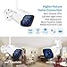 Wireless Security Camera,Jennov 1080P Wireless WiFi Bullet IP Camera IP66 Waterproof Outdoor and Home Video Surveillance Camera Pre-Installed 16G Micro SD Card Motion Detection Night Vision