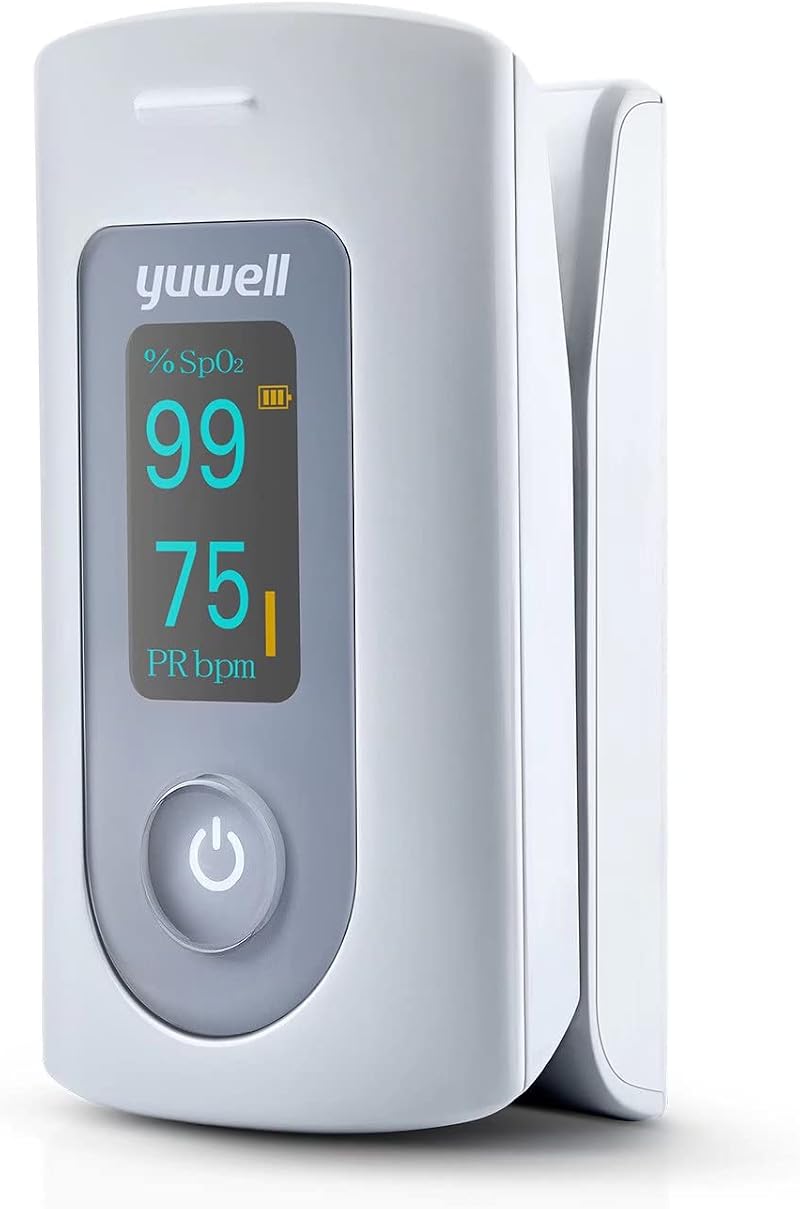 yuwell Pulse Oximeter Fingertip SpO2 Pulse Rate Display