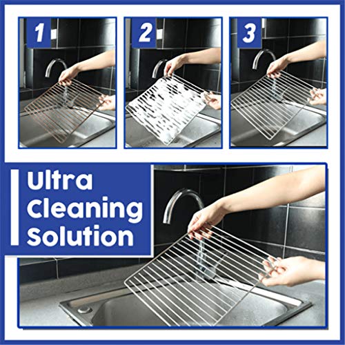 Samoii Super Cleaner Rinse-Free Cleaning Spary Effective All Purpose Cleaning Foam - Best for Grease Kitchen Toilet Bathroom Car Seat Carpet 100ML - Thumbnail 4