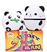 AOLIGE 2 PCs Squishies Slow Rising Jumbo Kawaii Cute Panda Creamy Scent Kids Party Toys Stress Reliever Toy