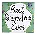 KINREX Best Grandma Ever Mug – Valentines Day Mothers Day Gifts Coffee Cup for Women, Mother, Grandmother, Parent, Gift for Christmas, Birthday, Turquoise, 12 oz. Novelty Tea Cups