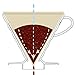 Hario V60 Plastic Coffee Dripper, Size 02, Red