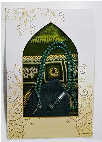 Kadifem Ultimate Velvet Prayer Rug Honeycomb Pistazi Prayer Rug Seccade Sajjada-Janamaz
