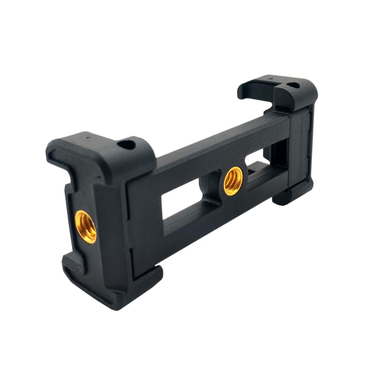 Tripod Phone Holder, E-shaped Mobile Phone Holder Mobile Camera Tripod Mount Clamp Bracket Adapter Bracket for Spa Filming Racks Smartphone Plastic Fold Clip Enhancing Photography Setup