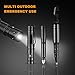 Tactical Pen Self Defense Pen Multi-Function with LED Flashlight, Multi Tool, Ballpoint Pen, Glass Breaker, The Best Portable Survival Defensive pen for Outdoor Survival, Military.