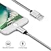 Aokesi Braided iPhone Charger Cord, 3Pack 10 Feet Extra Long Charging Cord for Apple iPhone7/7 Plus/6/6 Plus/6S/6S Plus,SE/5S/5,iPad,iPod Nano 7 (Silver Gray)