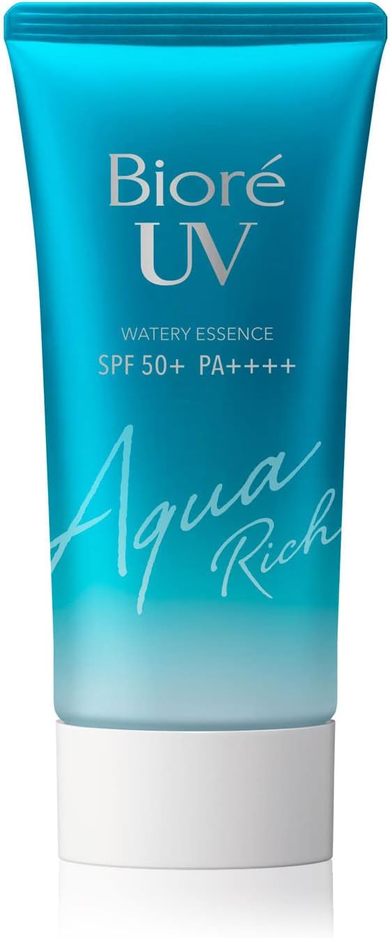 Biore Aqua Rich Watery Essence Sunscreen SPF 50+ PA++++ UVA Protection Japan