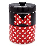 Disney Minnie Mouse Ceramic Kitchen Canister Red