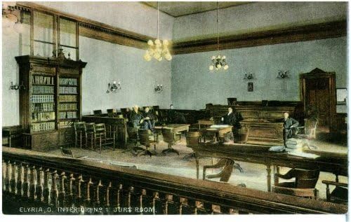 Amazon Com Photo Reprint Elyria O Interior No 1 Jury Room 1901