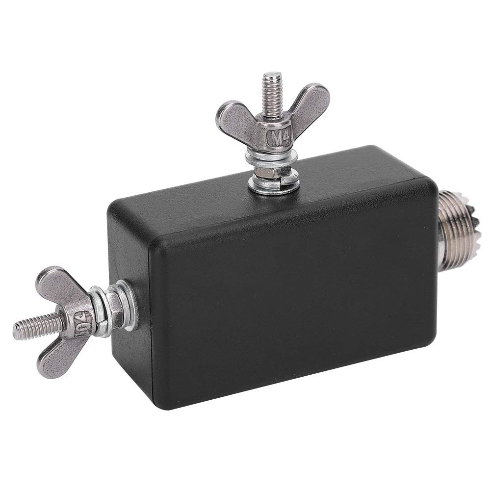 Jeanoko Mini Balun QRP Balun HF shortwave antenna 1: 9 balun Plastic Shell Electronics AccessoriesTransmission Line Transformer for Outdoor QRP StationElectronic Component