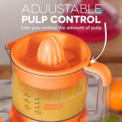 Dash JB065OR Electric Citrus Juicer, 32 oz, Orange Pricepulse