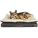 HARMONY Grey Patched Pillowtop Lounger Orthopedic Dog Bed, 40