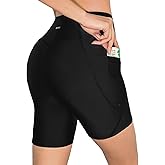 BVVU Women's 7" High Waisted Swim Shorts Tummy Control Swimsuit Bottoms Board Shorts for Women with Liner UPF50+