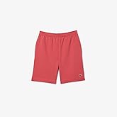 Lacoste Men's Regular Fit Fleece Shorts, Sierra Red, XX-Large